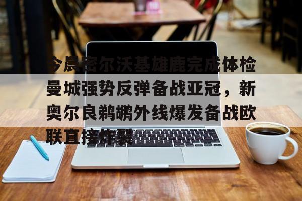 亚娱电竞今晨密尔沃基雄鹿完成体检曼城强势反弹备战亚冠，新奥尔良鹈鹕外线爆发备战欧联直接炸裂的简单介绍